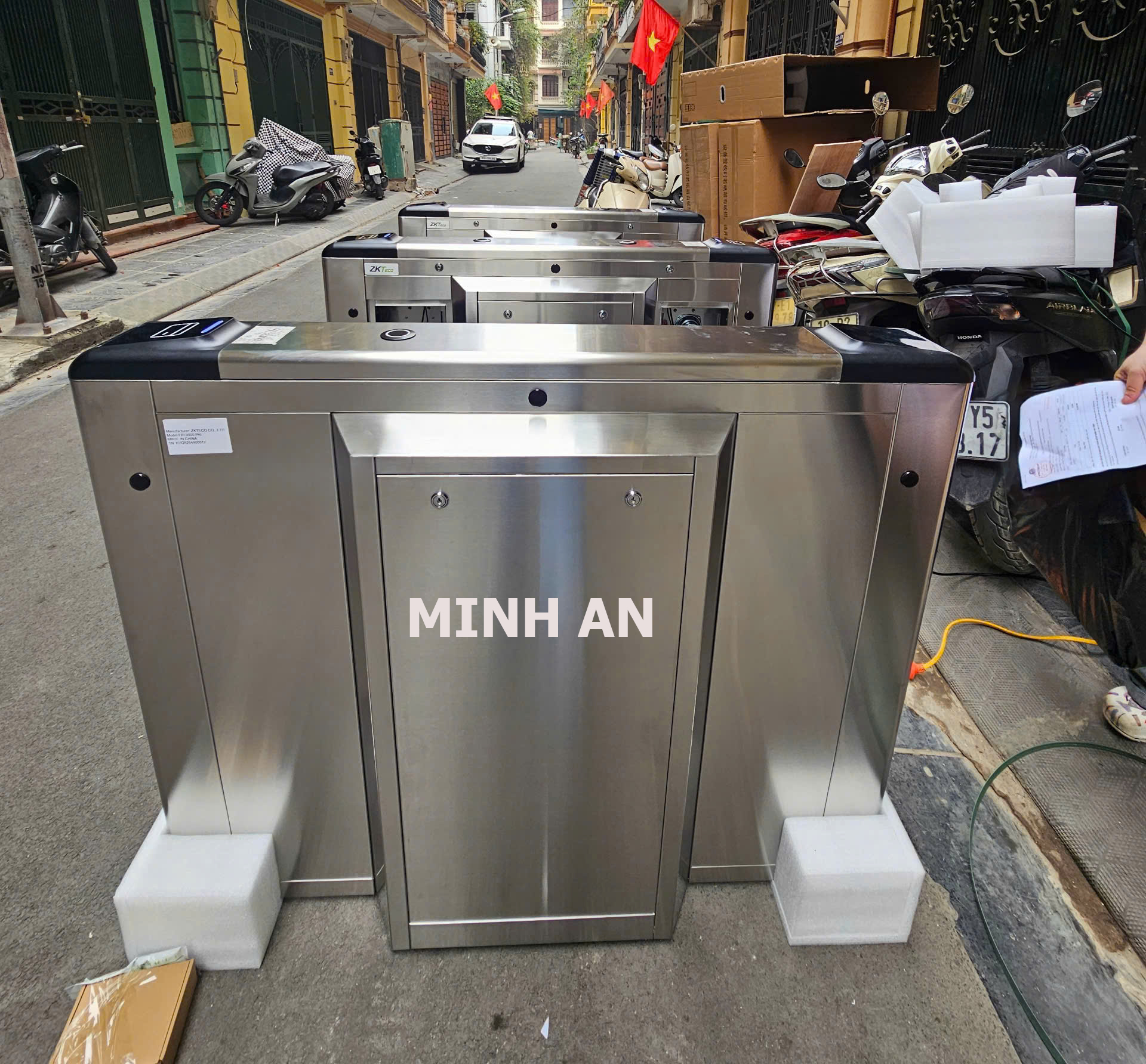 cong flap Zkteco chinh hang